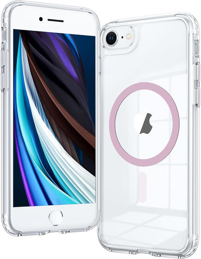 FNTCASE IPhone 16 Case Clear Magnetic MagSafe Screen Protector Drop Proof Rugged