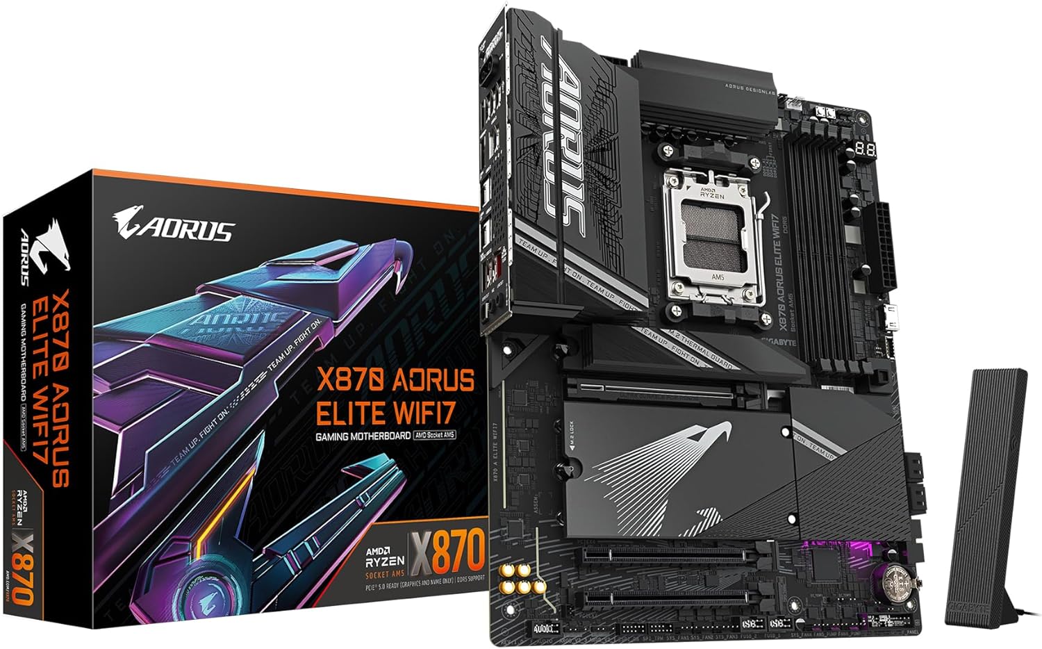 Gigabyte X870 Aorus Elite Wifi7 Am5 ATX Ddr5 Motherboard