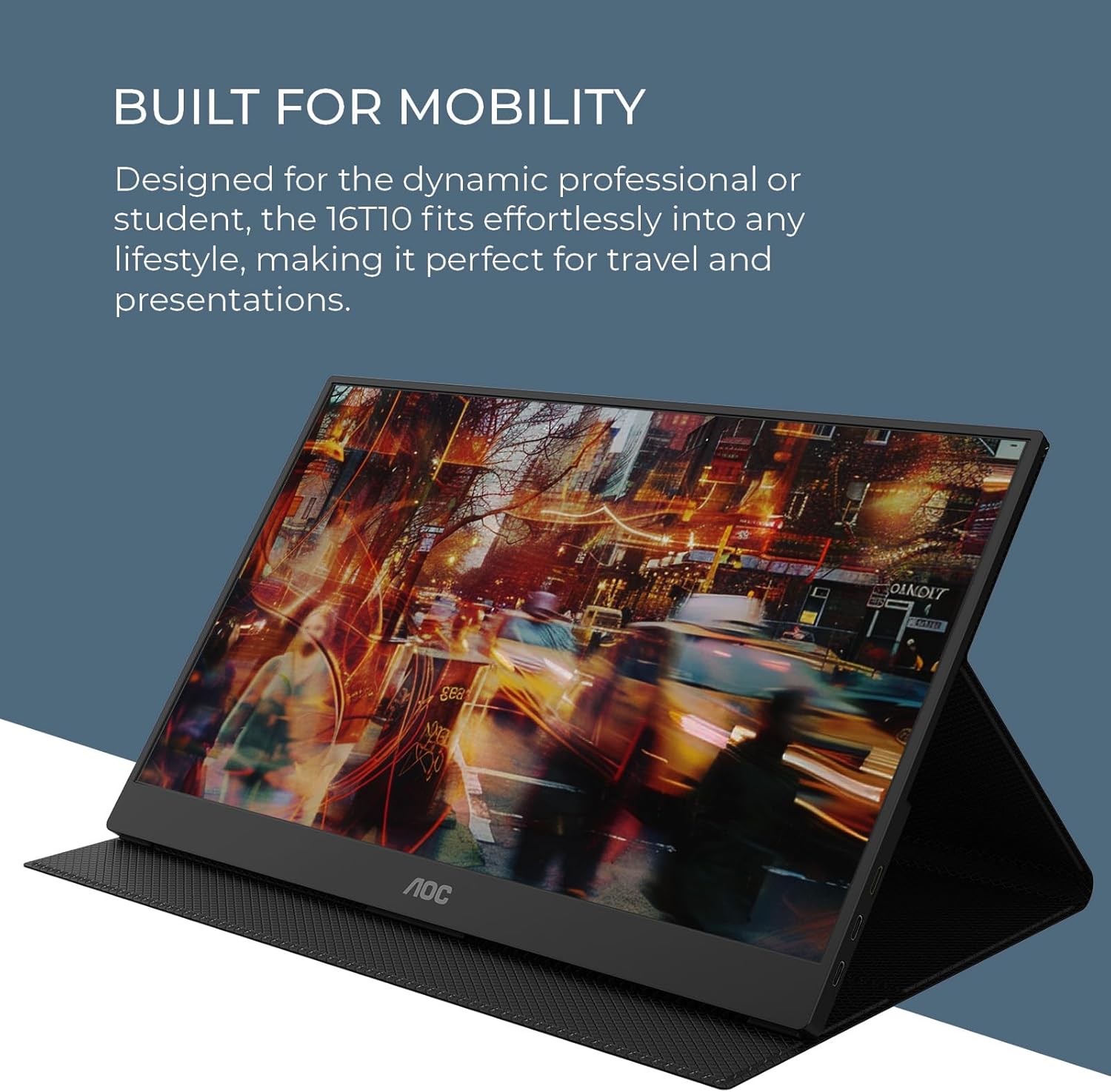 AOC 16T10 Portable Monitor with Full HD Clarity