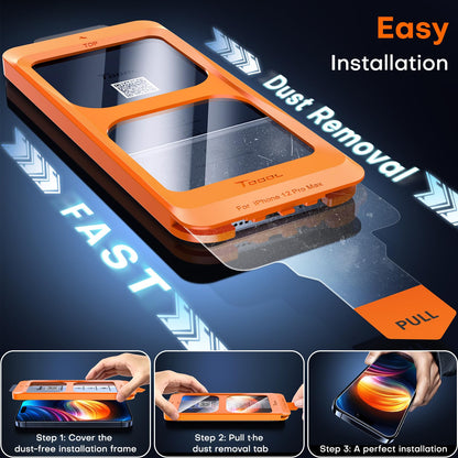 TOCOL iPhone 17 Pro Max Screen Protector 6.9 Inch Glass