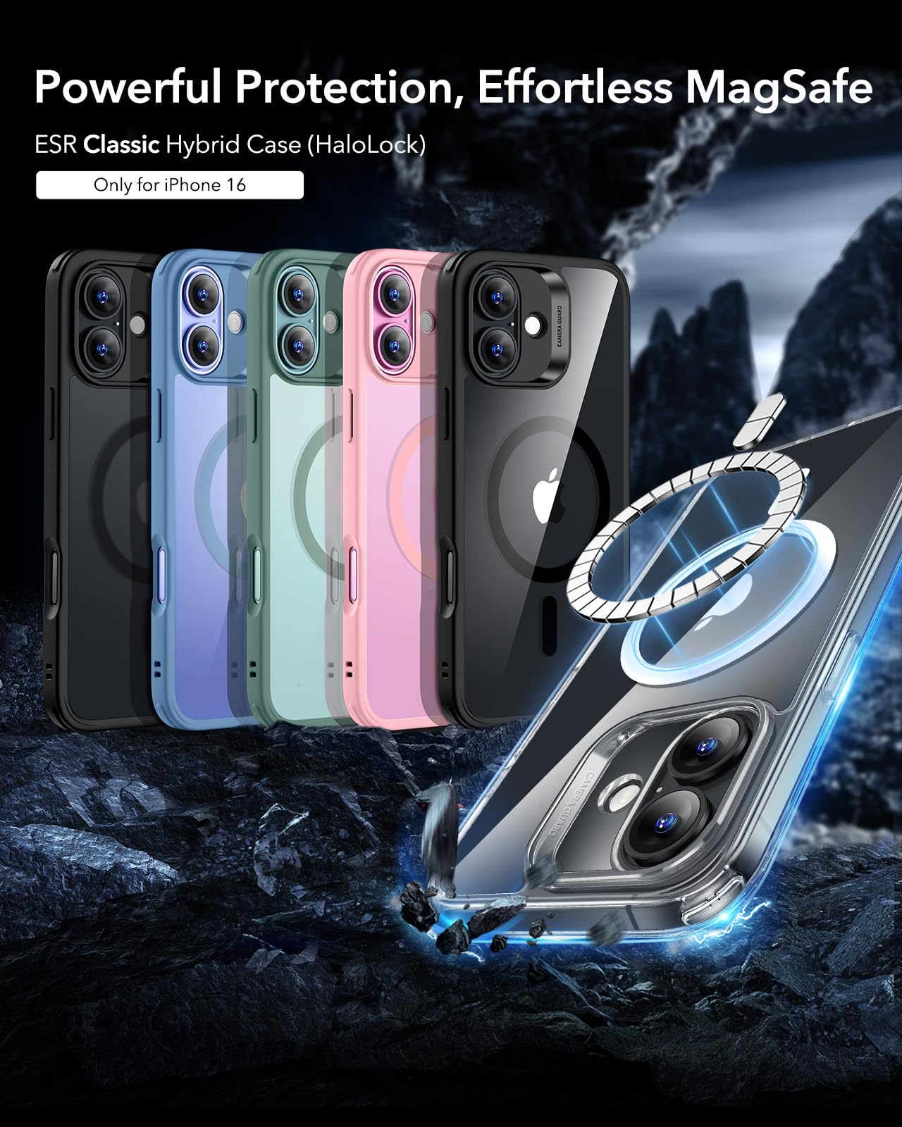 ESR iPhone 16 Case with MagSafe Shockproof Protection