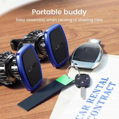Lisen 2 Pack Magnetic Car Phone Mount For Vent 6 Magnets