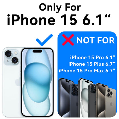 Mkeke Clear Case for iPhone 17 Pro Max Shockproof Bumper