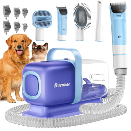 Dog Grooming Kit With Vacuum For Easy Cleanup