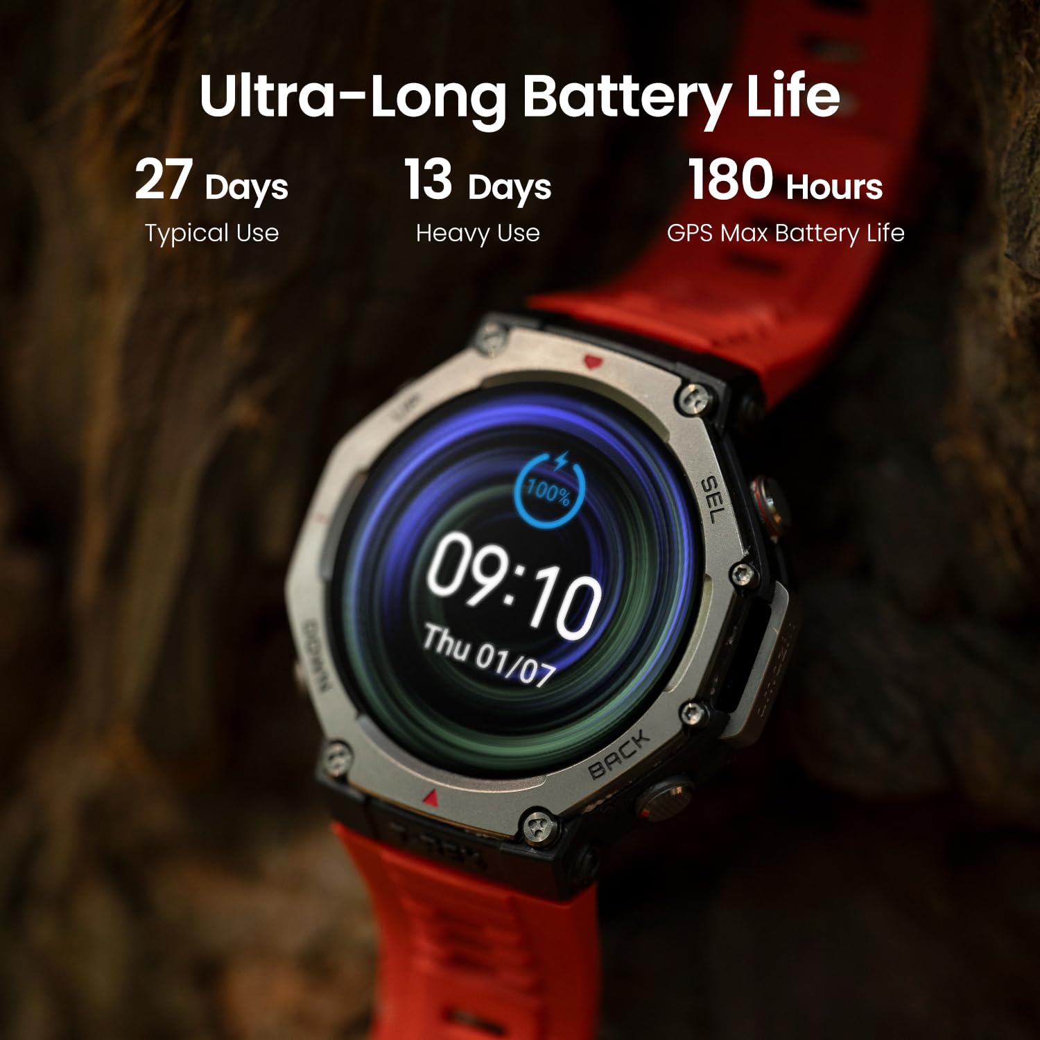 Amazfit T Rex 3 Outdoor Smart Watch GPS Navigation