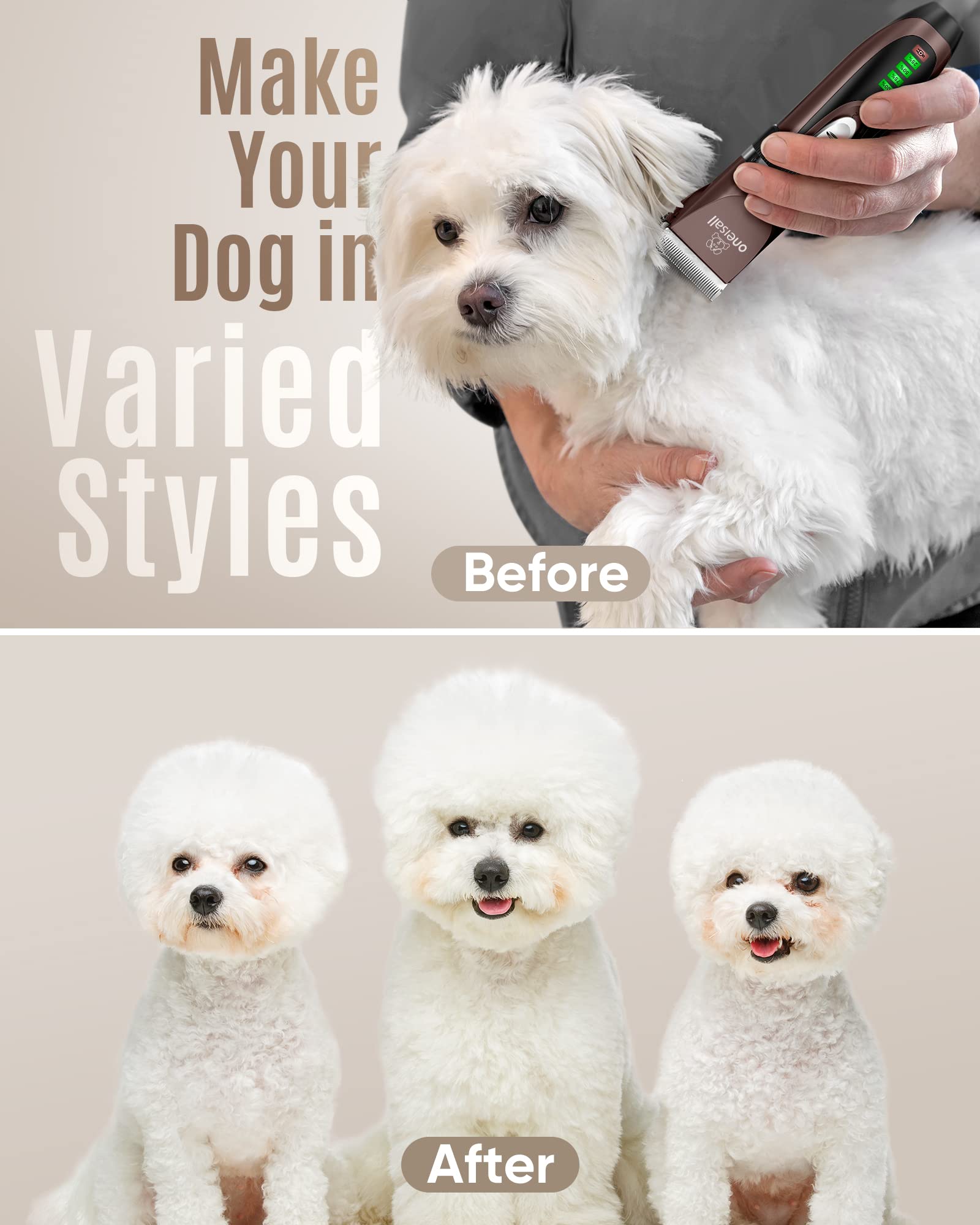 Quiet Dog Clippers for Stress-Free Grooming at Home