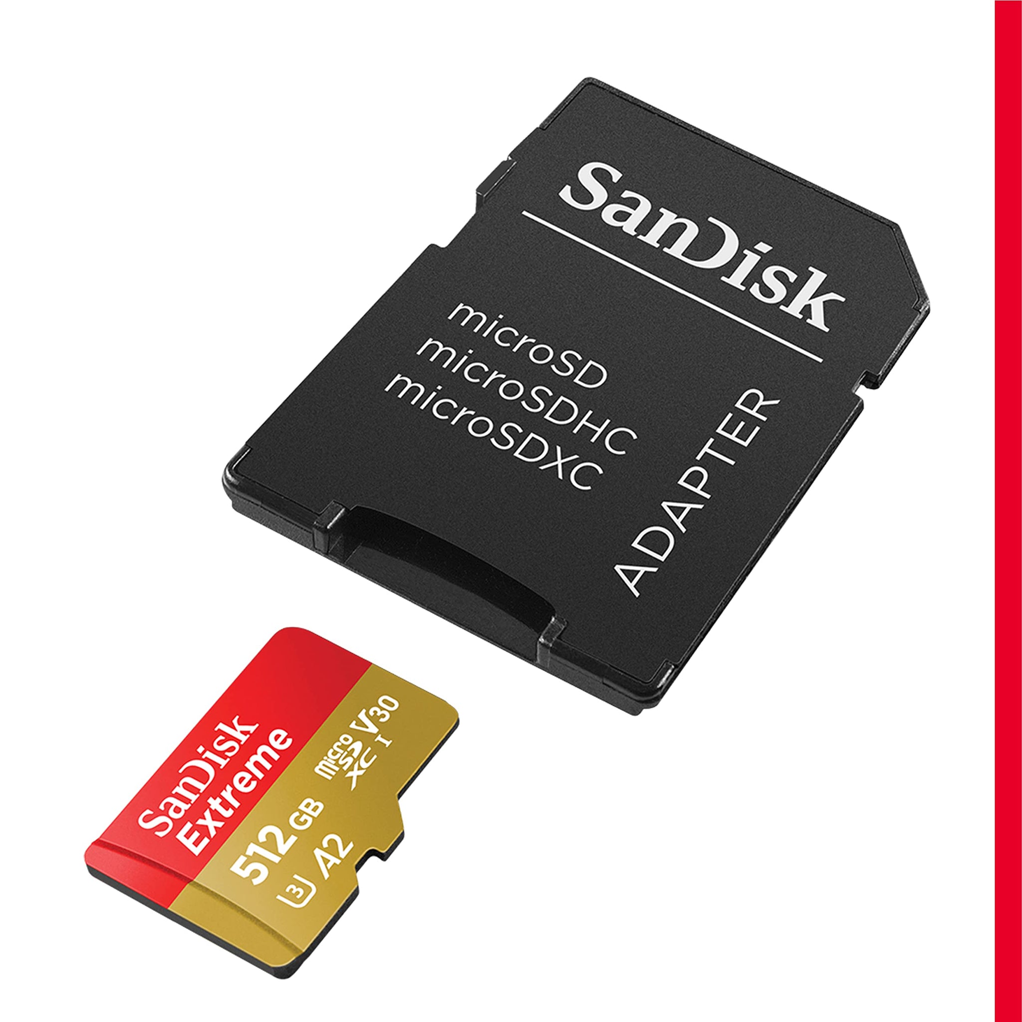 SanDisk 256GB Extreme MicroSDXC Card for Fast Transfers