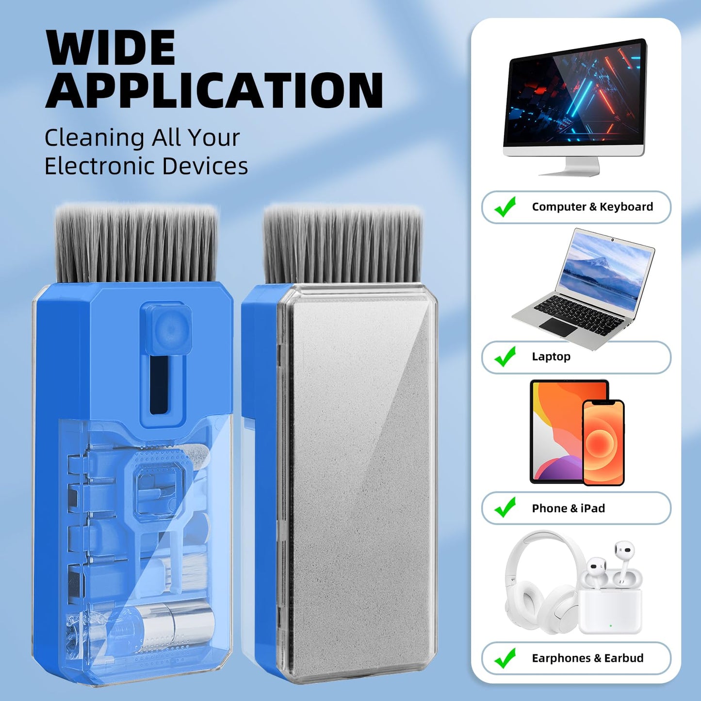 All In One Keyboard Cleaning Kit 10 In 1 Screen Cleaner