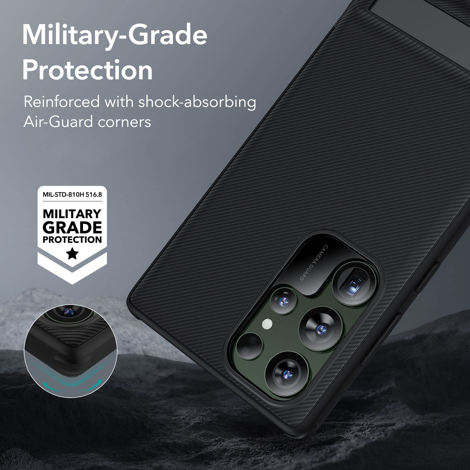 Samsung Galaxy S24 Ultra Armor Case with Screen Protector