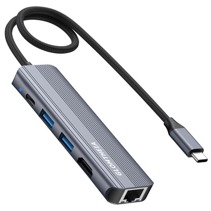 USB C Hub Docking Station Dual 4K HDMI 60Hz With 100W PD