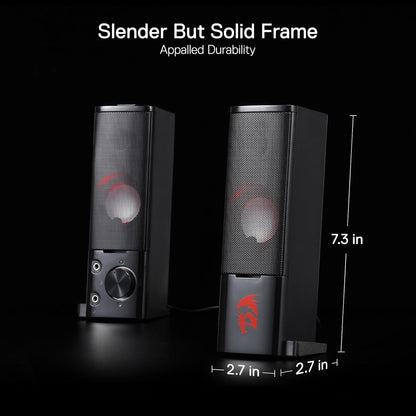 Redragon GS550 PC Gaming Speakers with Quality Bass