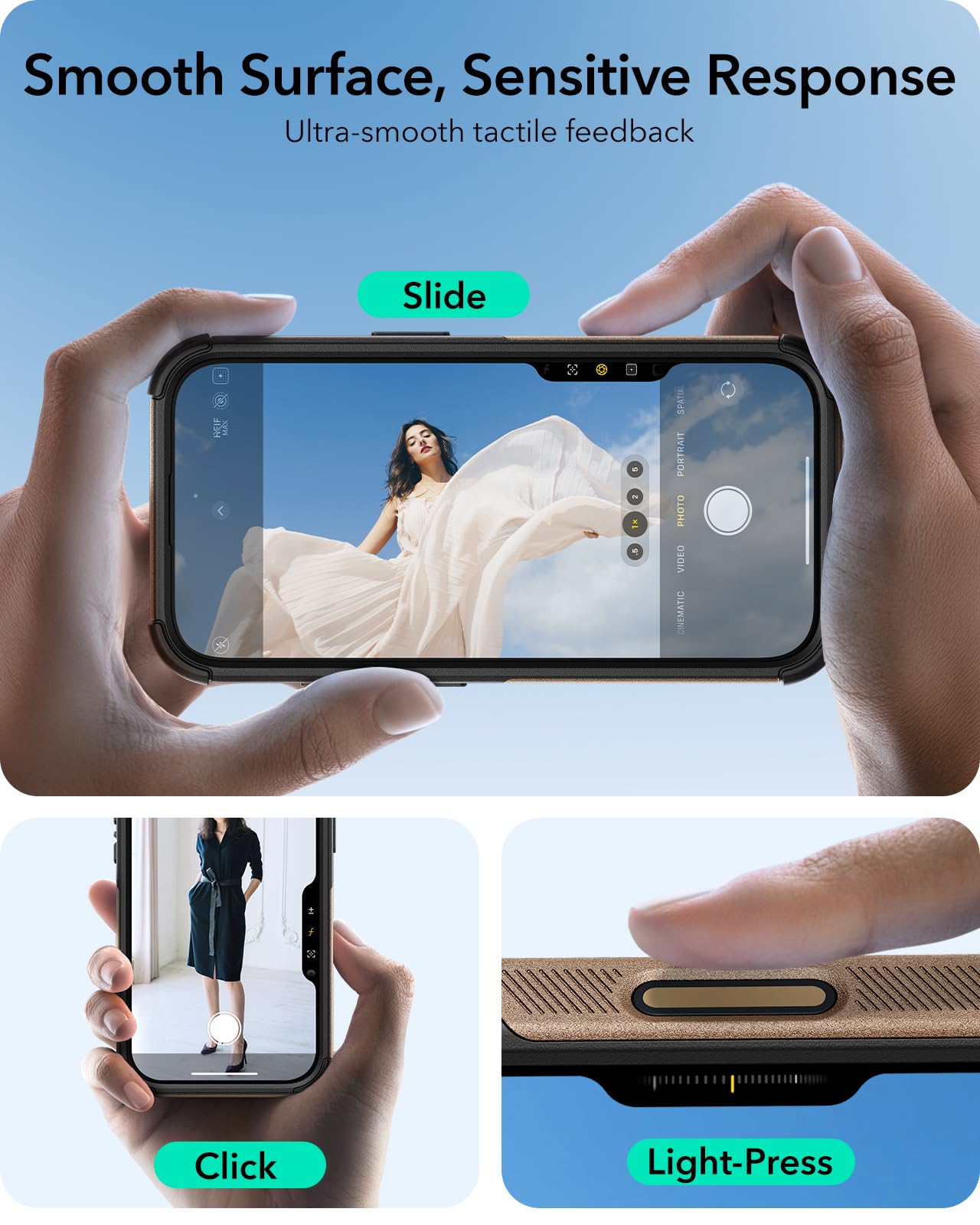 ESR iPhone 16 Pro Case with Military-Grade Protection