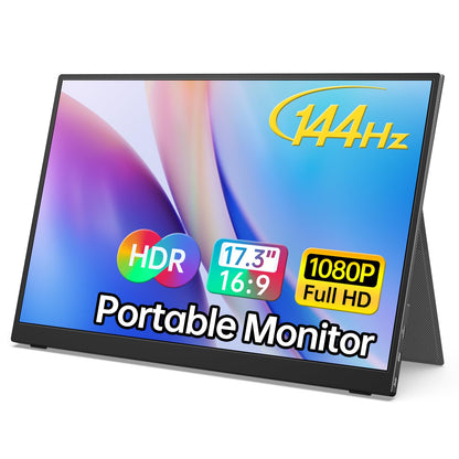 MNN 15.6 Inch Portable Monitor FHD 1080P IPS USB C HDMI