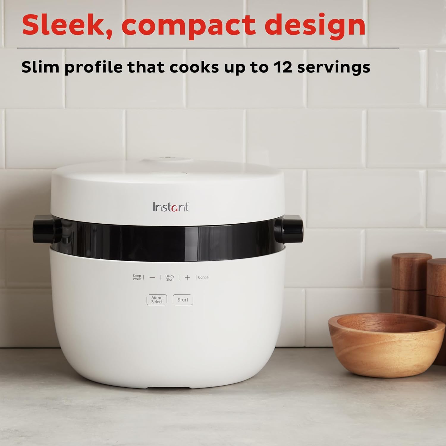 Instant Pot 20 Cup Rice Cooker with Carb Reducing Technology