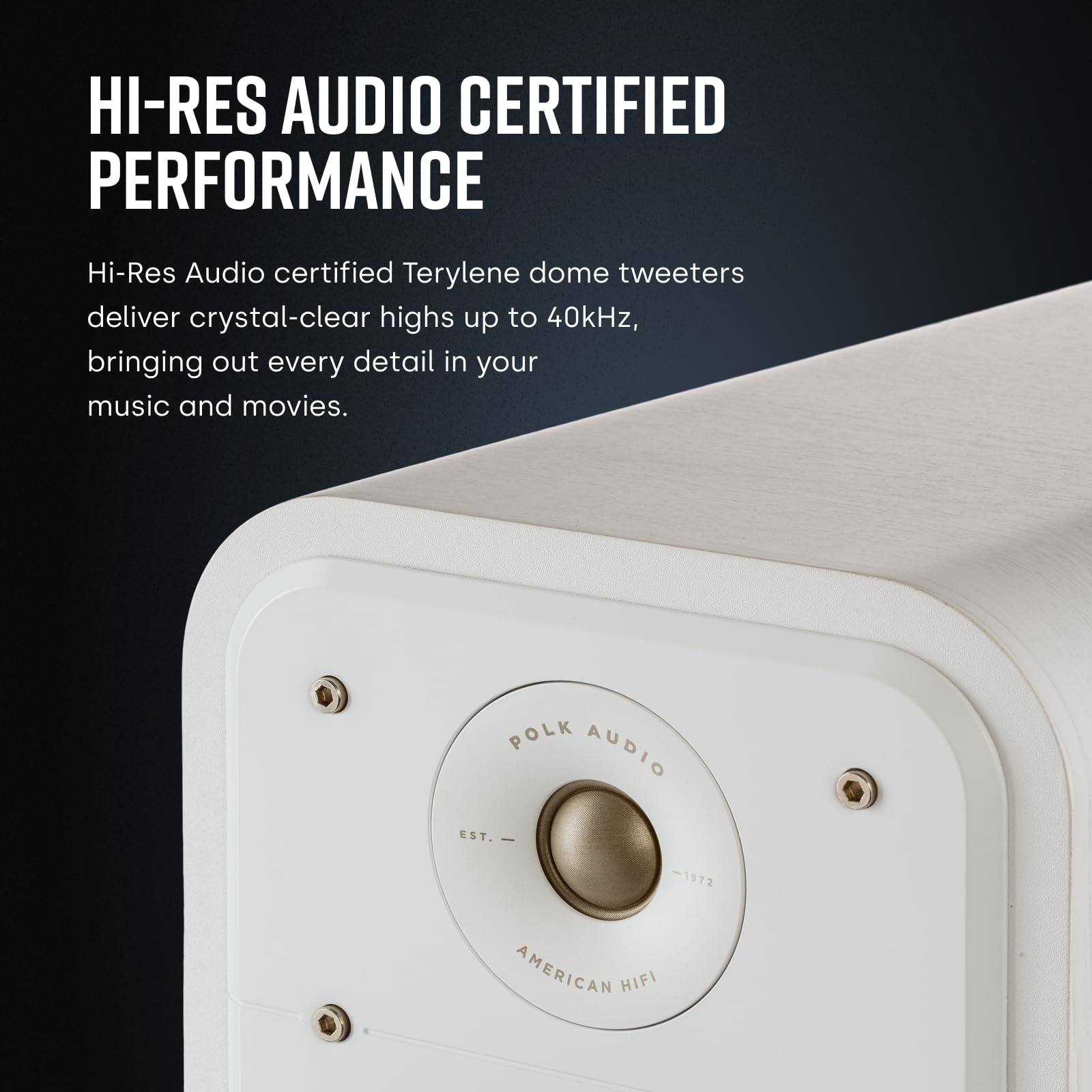 Polk Signature Elite ES50 Tower Speaker For High-Resolution Sound