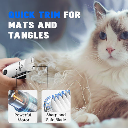 Portable Low Noise Pet Grooming Clippers for Matted Hair