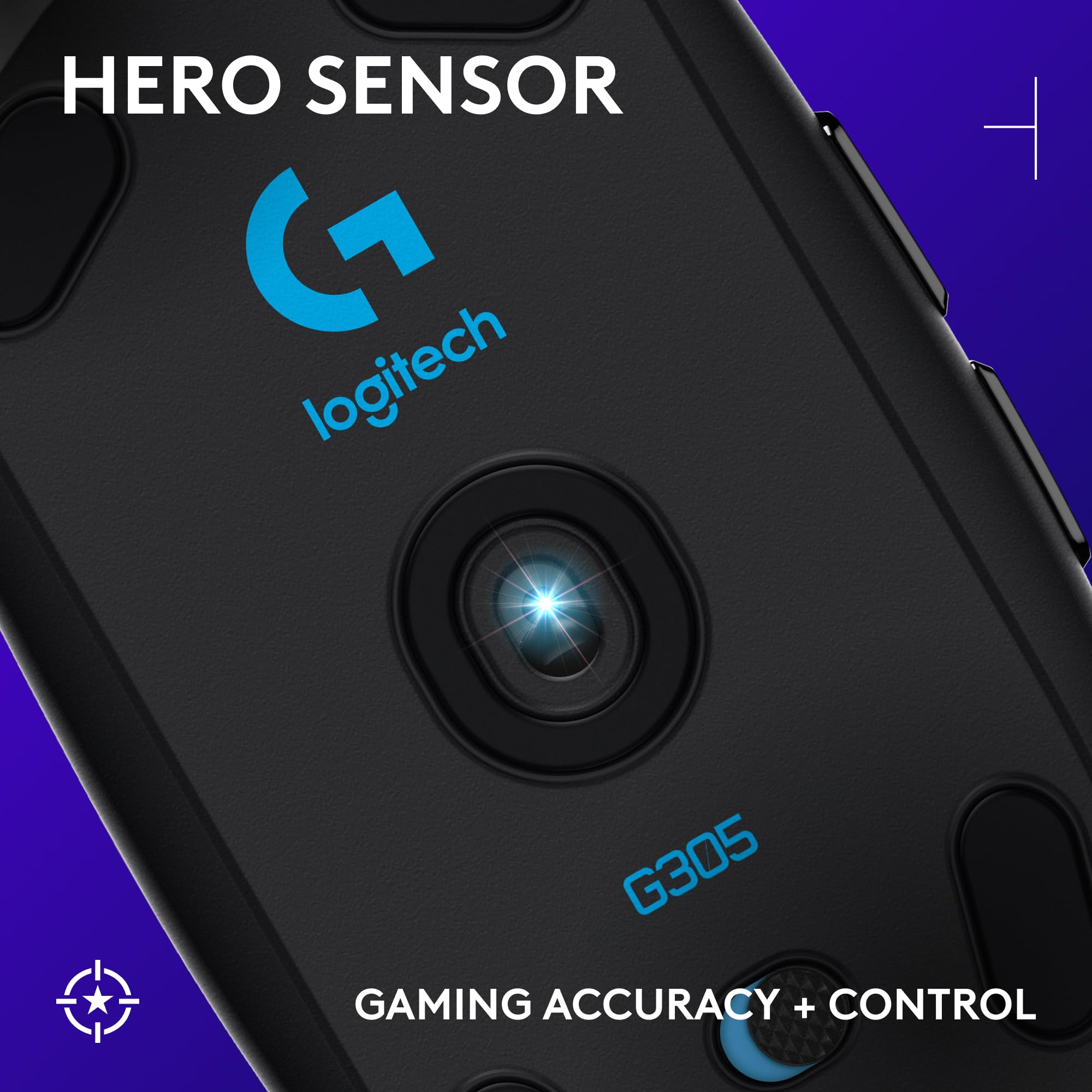 Logitech G305 Wireless Gaming Mouse with 12000 DPI Sensor