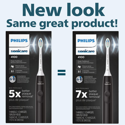 Philips Sonicare 4100 Electric Toothbrush for Superior Plaque Removal