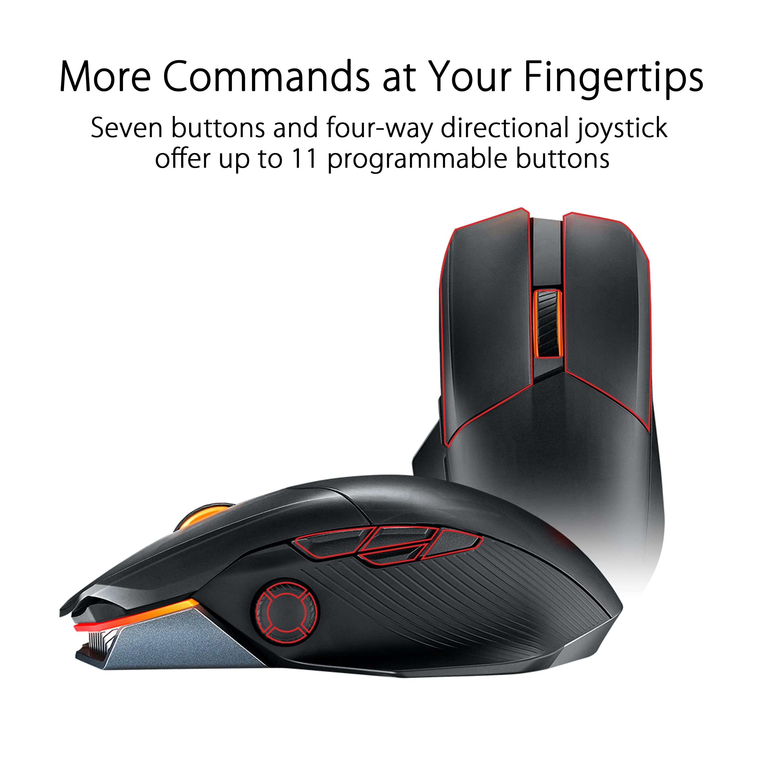 ASUS ROG Spatha X Wireless Gaming Mouse with RGB Lighting