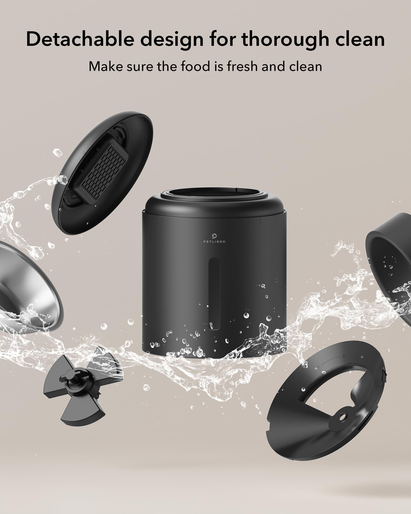 PETLIBRO Automatic Cat Feeder with HD Camera and Alerts