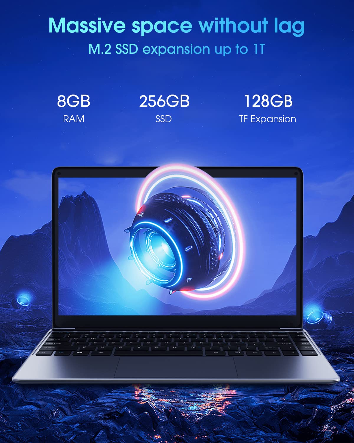 CHUWI HeroBook Pro Slim Laptop with 2K Display