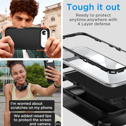 AICase Belt Clip Holster Case For IPhone 17 Pro Max 6 Inch