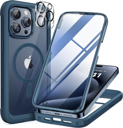 Miracase Glass Series iPhone 11 Rugged Case 6.1 9H Purple