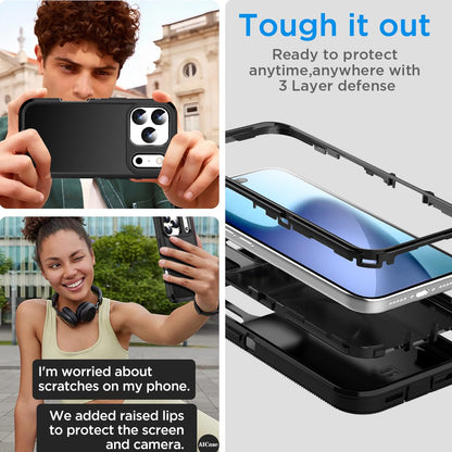 AICase Belt Clip Holster Case For IPhone 17 Pro Max 6 Inch