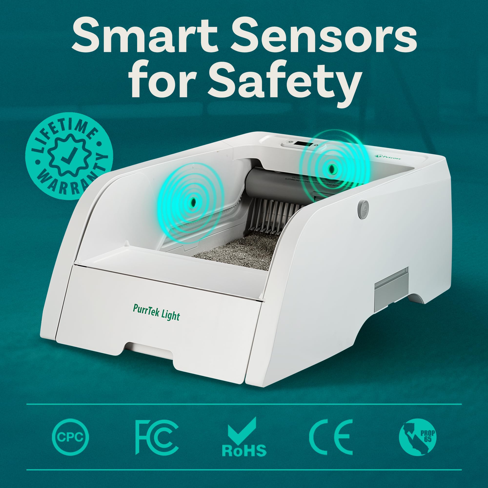 Self Cleaning Litter Box With Smart App Control
