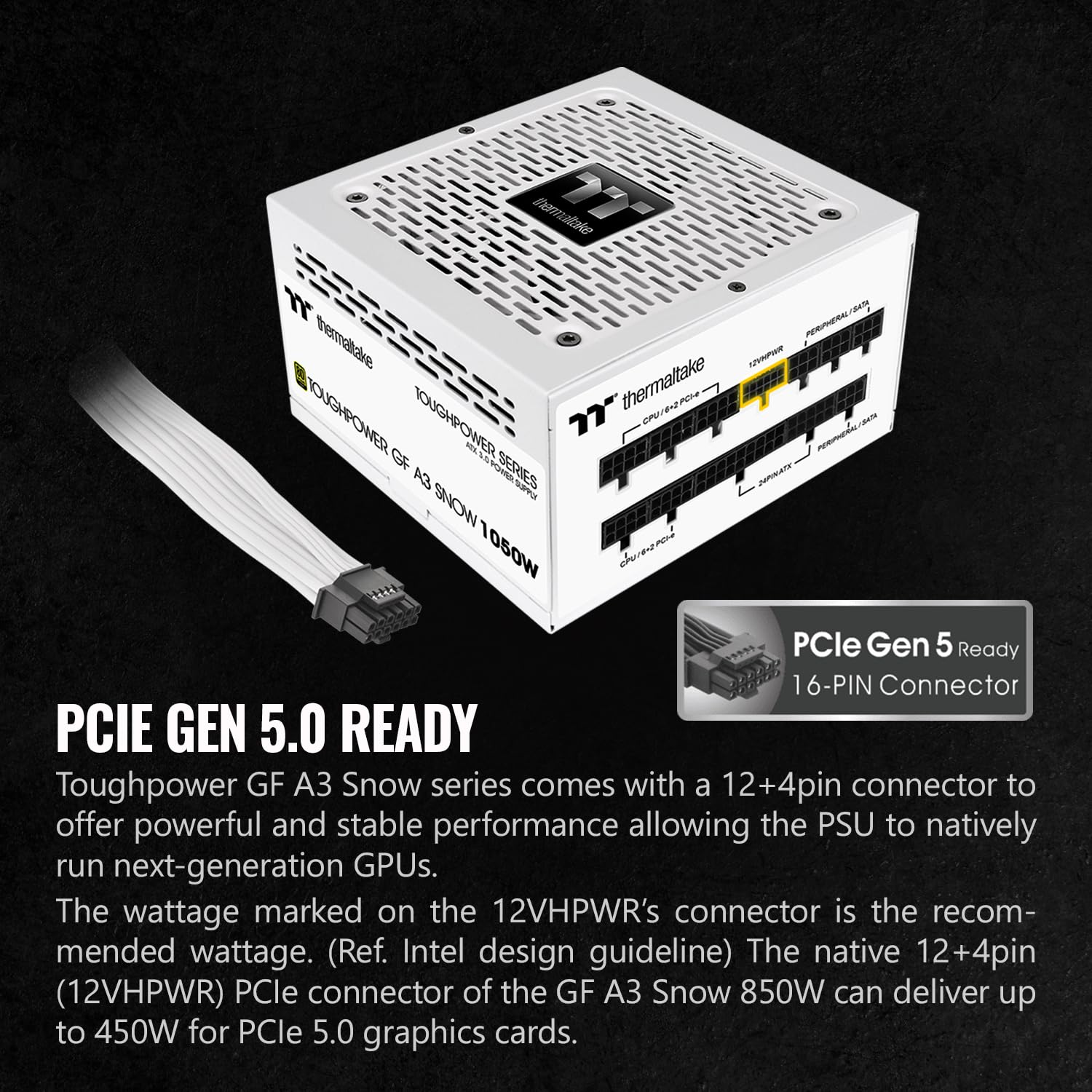 Thermaltake Toughpower GF A3 1050W Power Supply with 10 Year Warranty