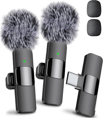 Mini Mic Pro Wireless Microphone For iPhone Android USBC