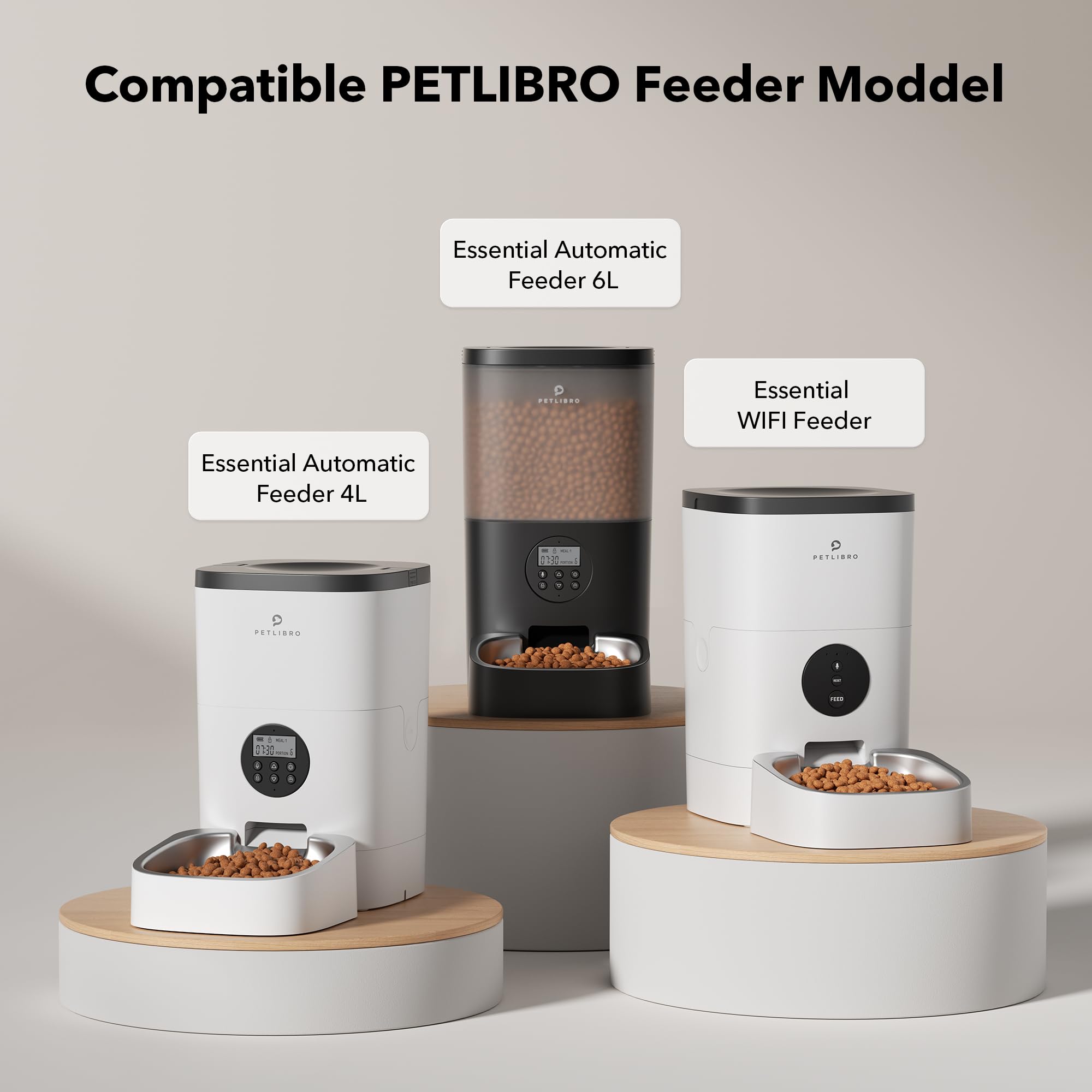 Automatic Cat Feeder with Freshness Preservation and Timed Meals