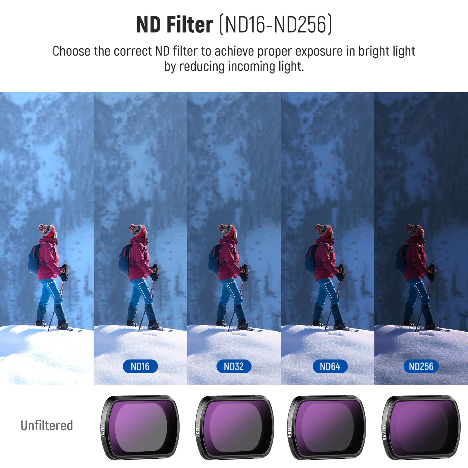 Neewer HD CPL ND Filter Kit for DJI OSMO Pocket