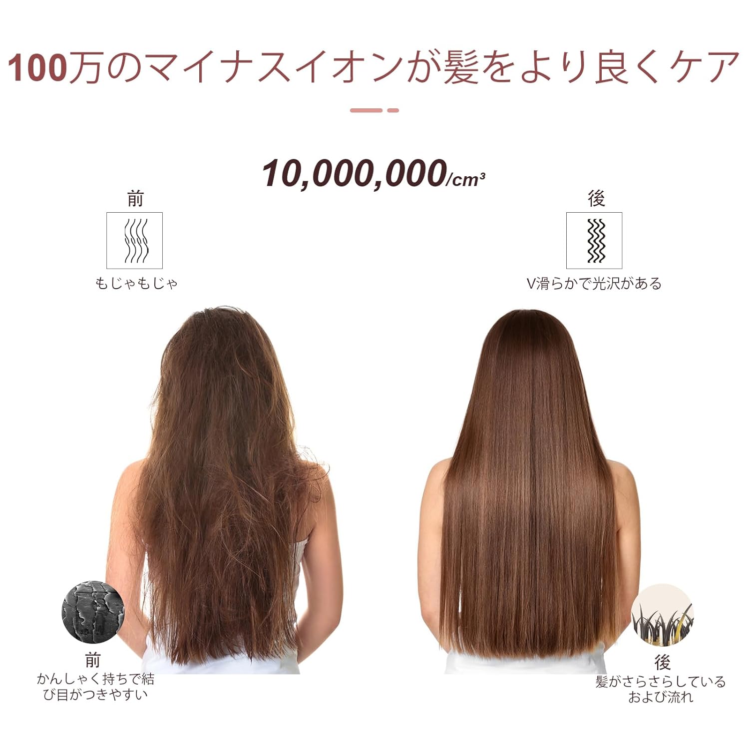 Megawise Pro Ceramic Ionic Hair Straightener Brush