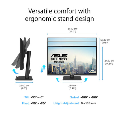 ASUS 23.8 Inch Full HD Monitor with Eye Care Technology