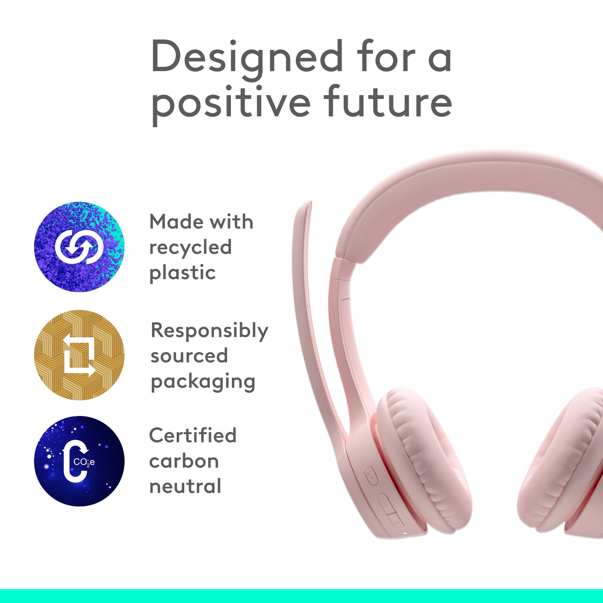 Logitech Zone 301 Wireless Headset with Noise Cancellation