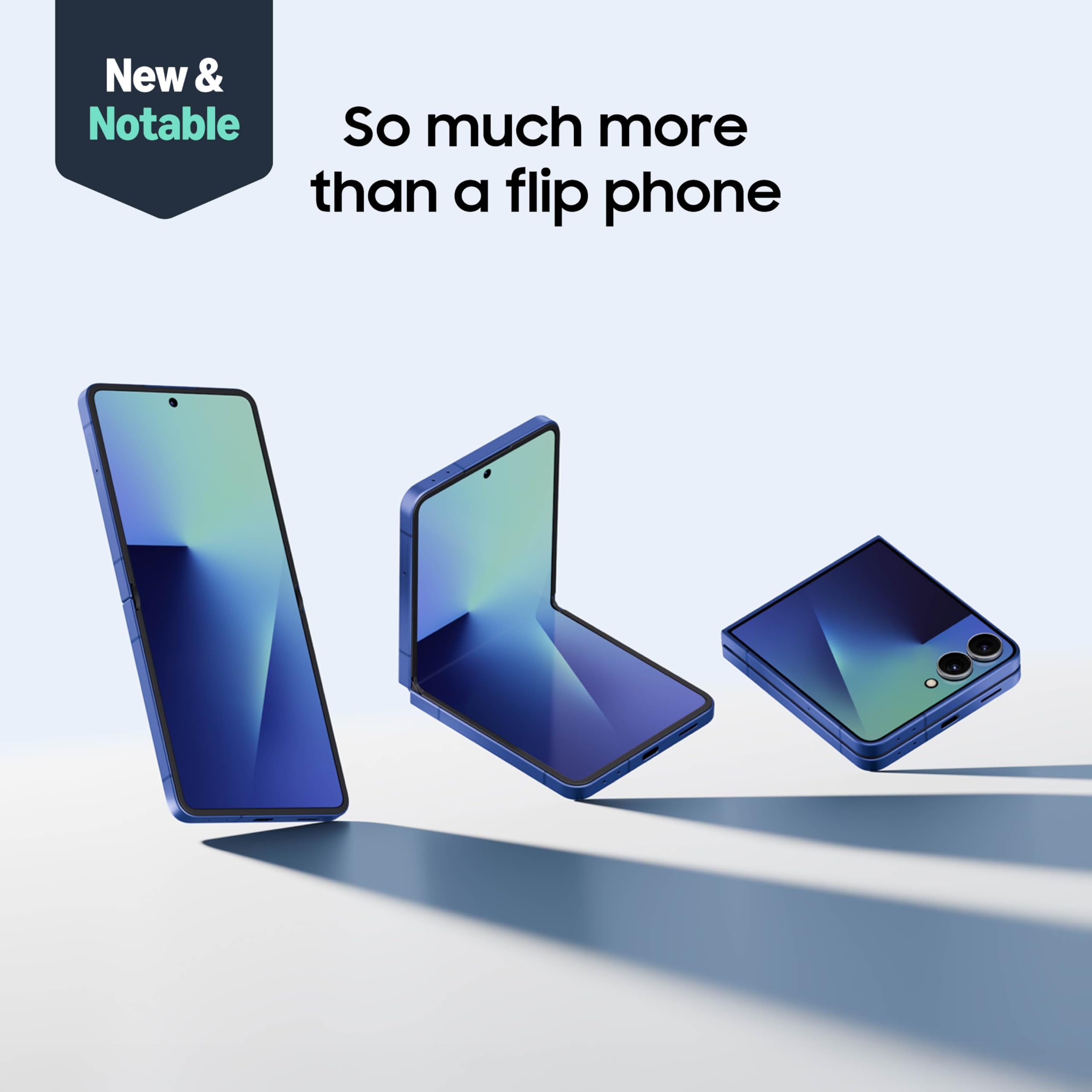 Samsung Galaxy Z Flip7 Foldable Phone Long Battery Life