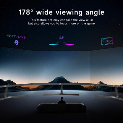 22 Inch Full HD Monitor 100Hz Frameless VESA Low Blue Mode