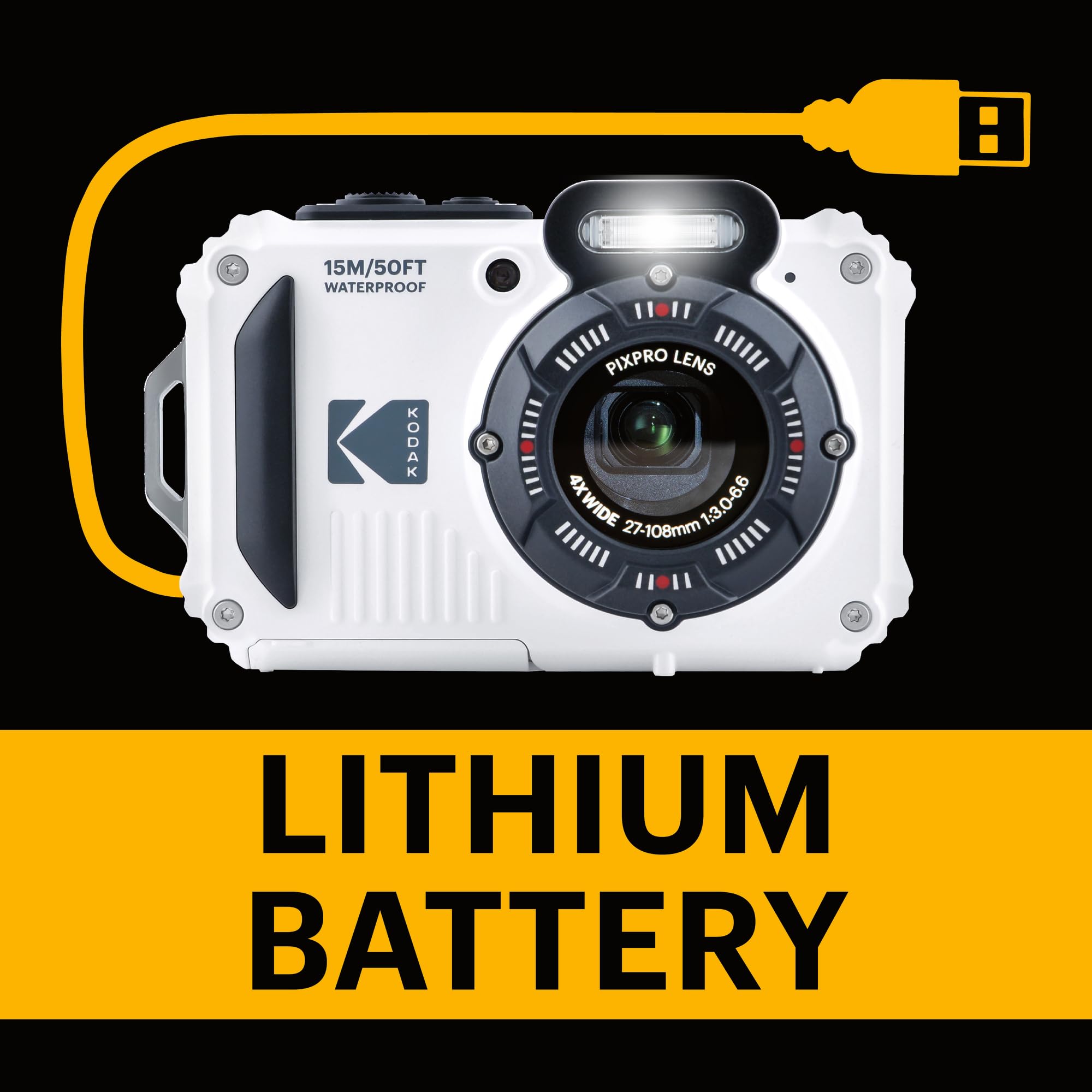 Kodak PIXPRO WPZ2 Waterproof Digital Camera for Adventure