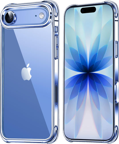 Mkeke Clear Case for iPhone 17 Pro Max Shockproof Bumper
