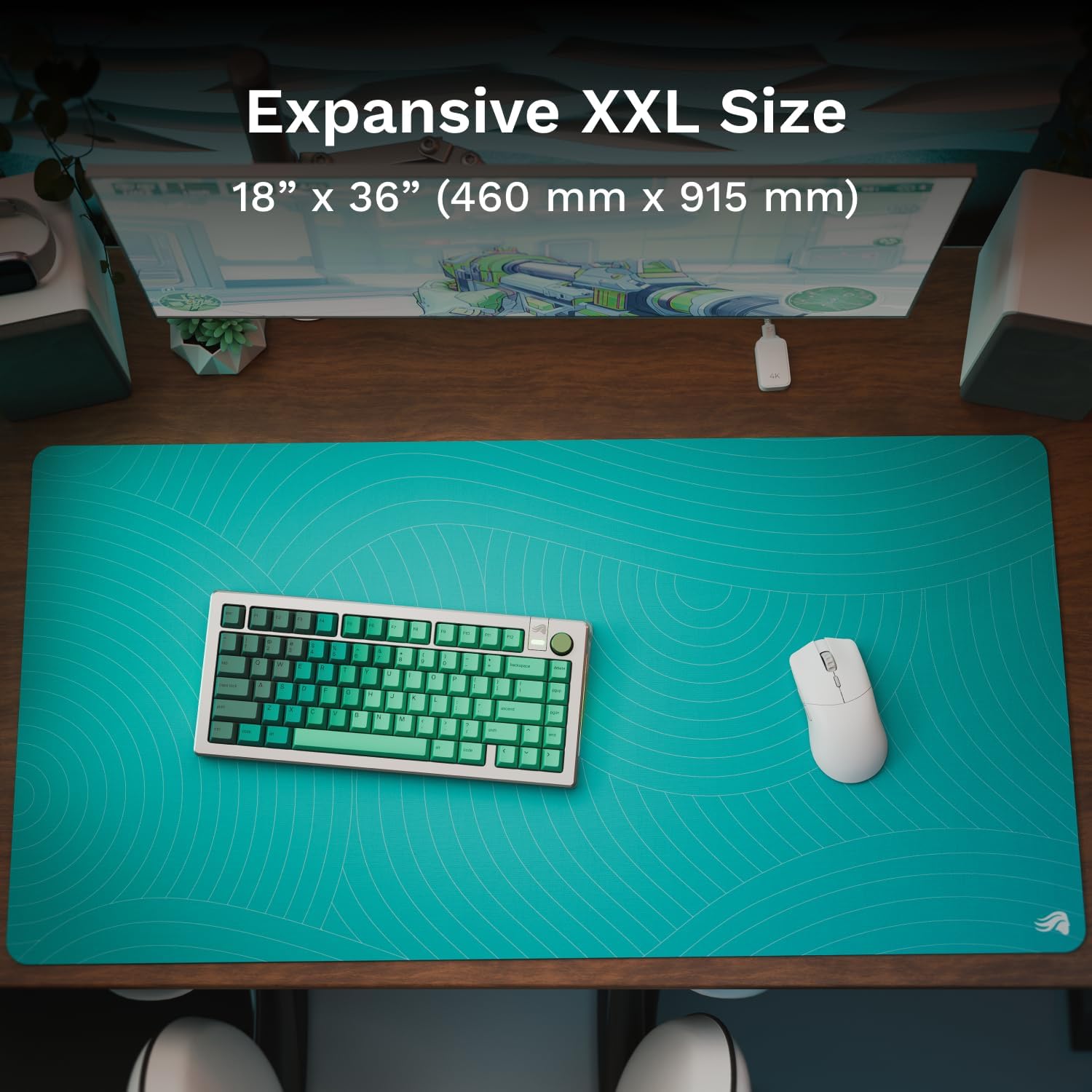 Glorious Gaming Mouse Pad XXL Optimized for Speed and Control
