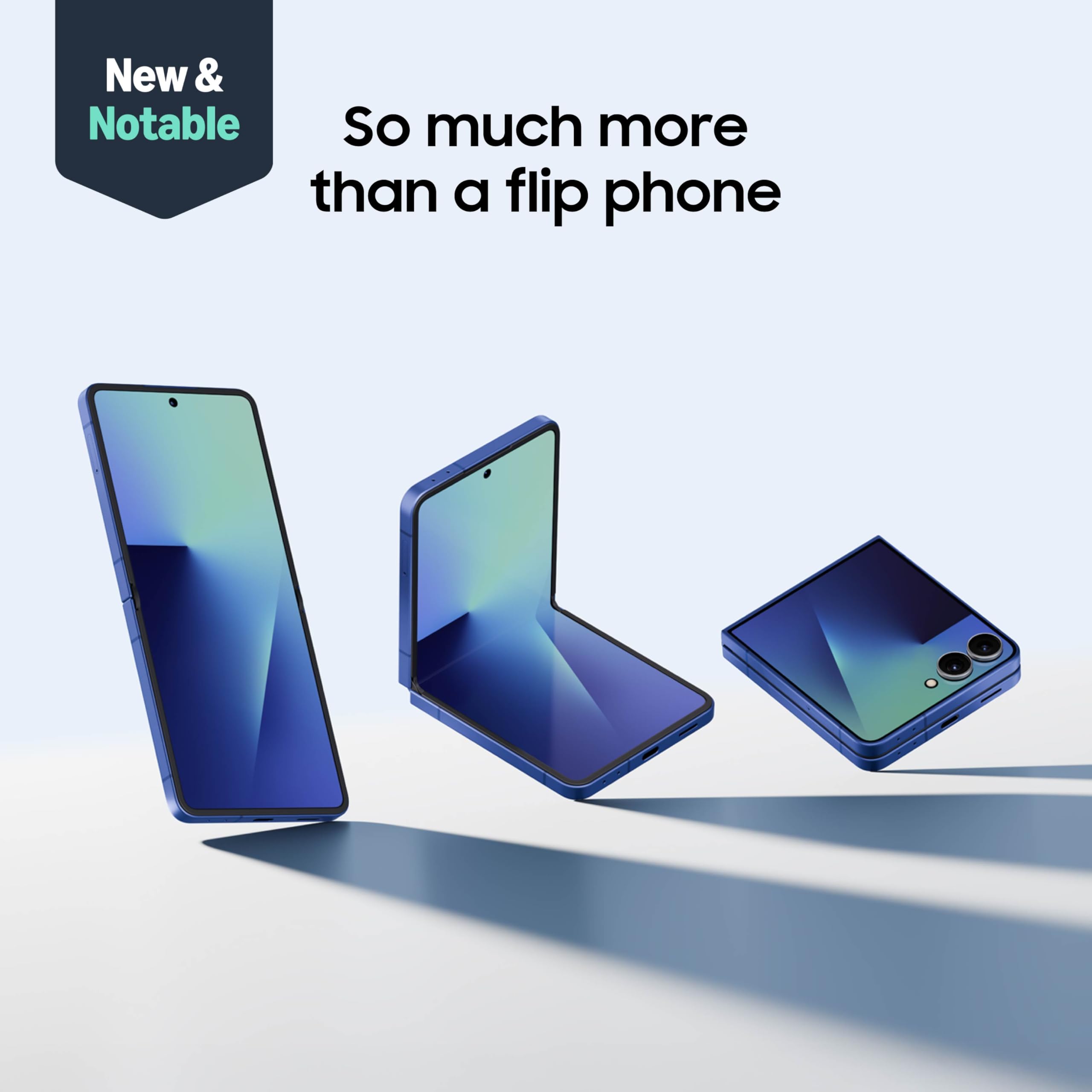 Samsung Galaxy Z Flip7 Foldable Phone Long Battery Life
