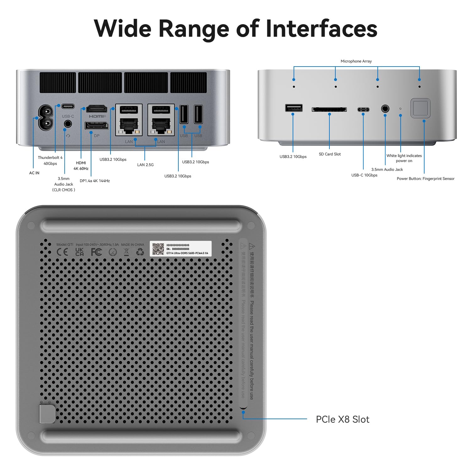 Beelink EQI12 Mini PC with Powerful Intel Core i7