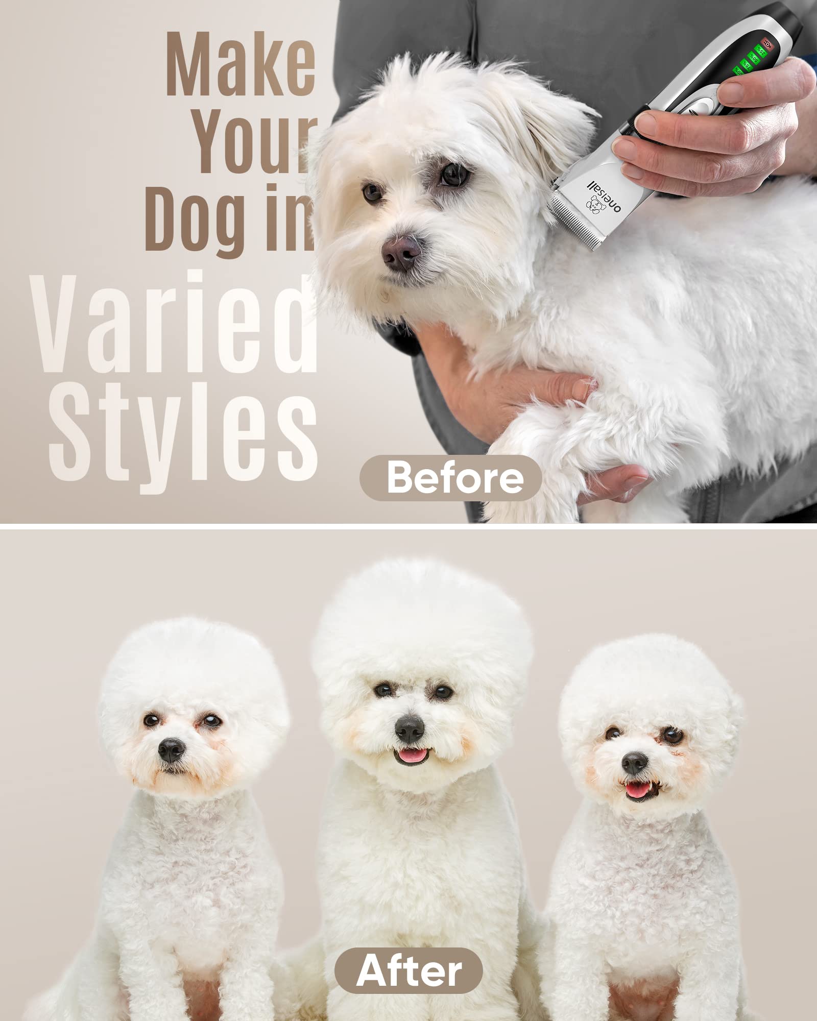 Quiet Dog Clippers for Stress-Free Grooming at Home
