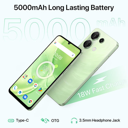 UMIDIGI G9 5G Android 14 Phone 12GB RAM 128GB ROM 50MP Camera 6.75 Inch 90Hz