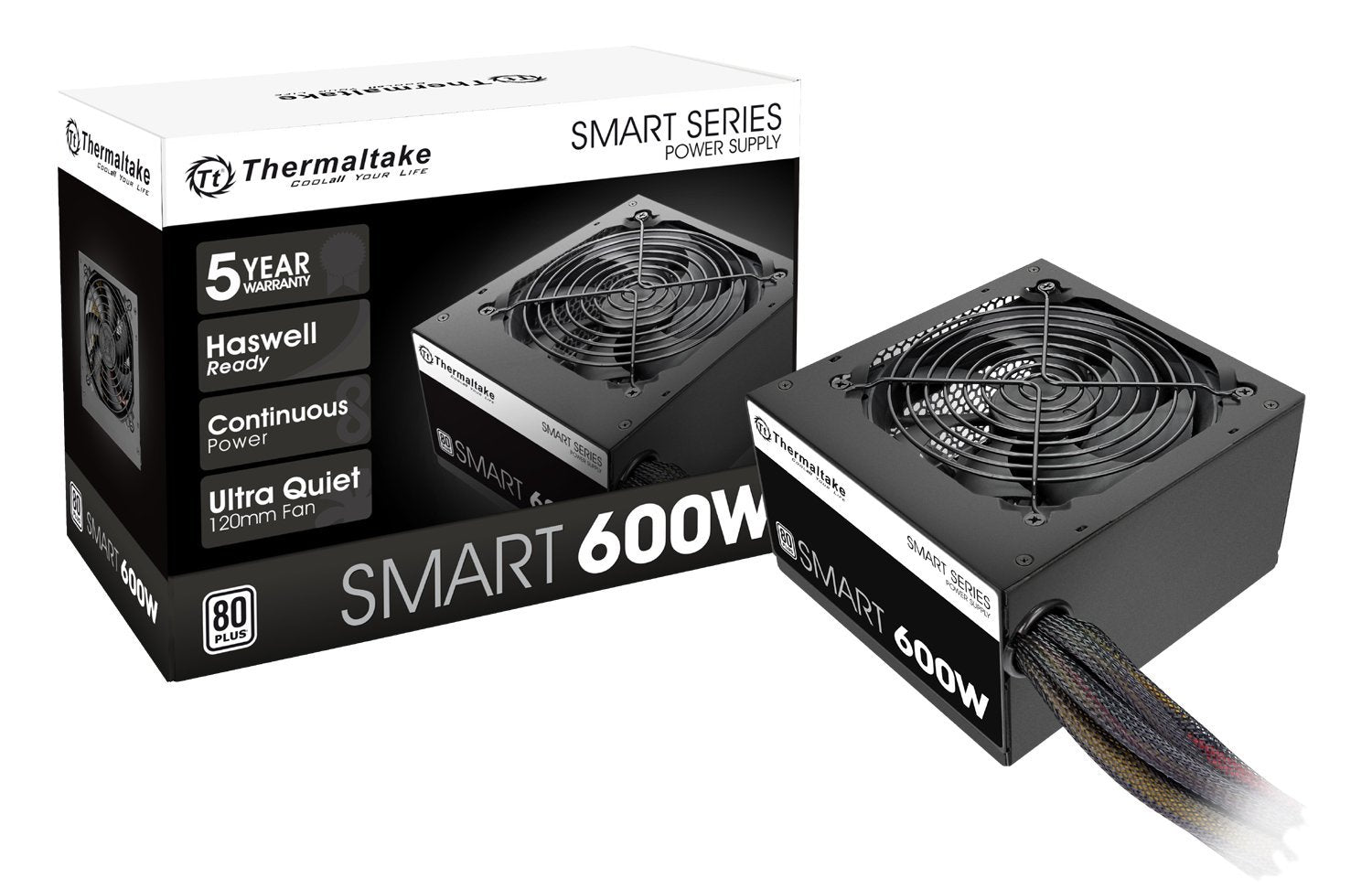 Thermaltake Smart 500W Power Supply with Quiet Fan
