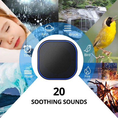 Magicteam White Noise Machine 20 Sounds 32 Levels Black