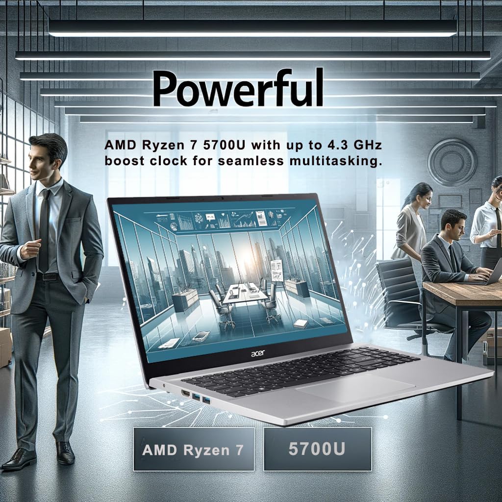 Acer Aspire Premium Laptop with 32GB RAM and Fast Wi-Fi 6