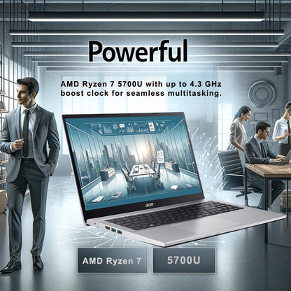 Acer Aspire Premium Laptop with 32GB RAM and Fast Wi-Fi 6