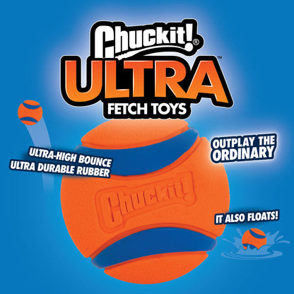Chuckit Max Glow Kick Fetch Ball for Dogs
